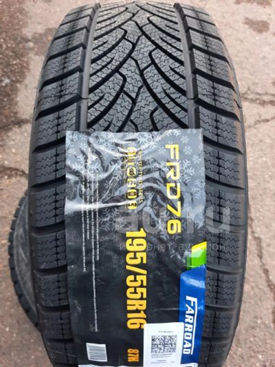 Лот: 23690715. Фото: 1. Зимняя резина 195/55 R-16 "Farroad... Шины
