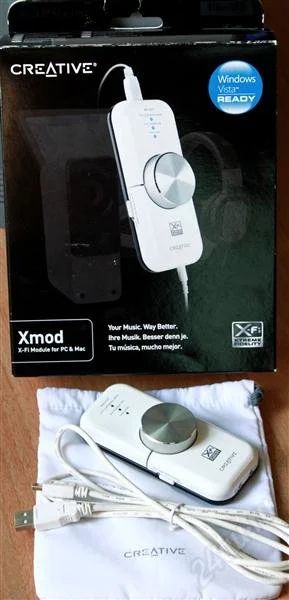 Лот: 1213814. Фото: 1. Creative Xmod X-Fi USB. Звуковые карты