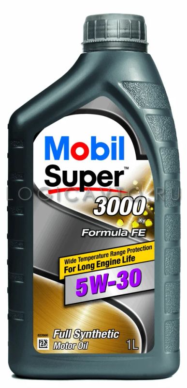 Лот: 12810531. Фото: 1. Mobil, Super 3000, 5W-30, 1L. Расходные материалы