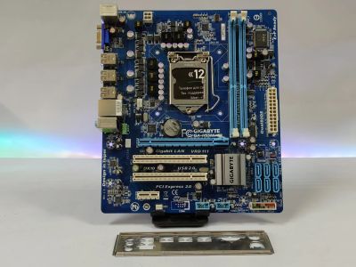 Лот: 21395865. Фото: 1. Мат. плата Gigabyte GA-H55M-S2... Материнские платы