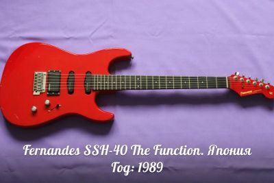 Лот: 3168405. Фото: 1. Fernandes SSH-40 The Function... Гитары