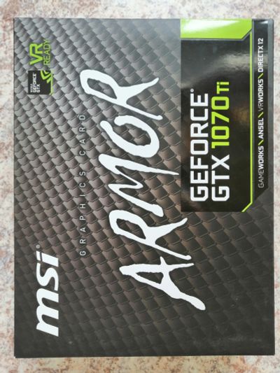 Лот: 17287581. Фото: 1. Видеокарта MSI Armor GeForce GTX... Видеокарты