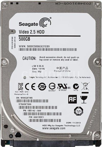 Лот: 8409888. Фото: 1. 500Gb Seagate ST500VT000 SATA-2... Жёсткие диски (HDD)