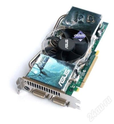 Лот: 617302. Фото: 1. ASUS EN7900GTX/2DHT/512M. Видеокарты