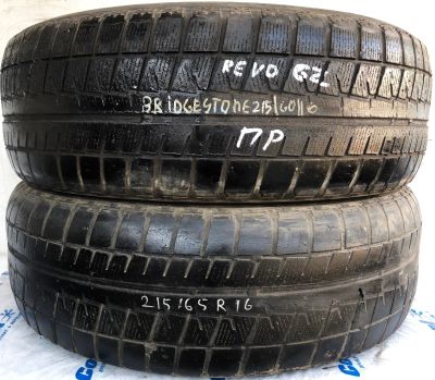Лот: 14718286. Фото: 1. Шины 215/60 R16 215/60/16 Bridgestone... Шины