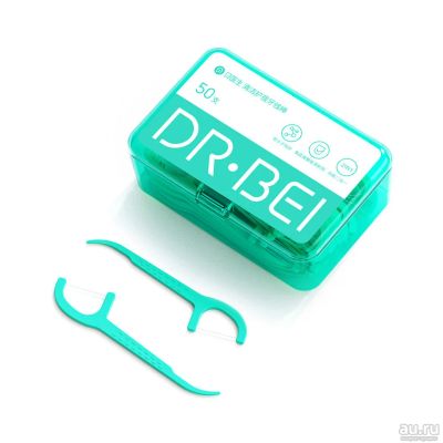 Лот: 18305466. Фото: 1. Зубная нить Xiaomi Dr.Bei Dental... Электрические зубные щетки и ирригаторы
