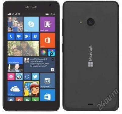 Лот: 5563296. Фото: 1. Microsoft Lumia 535! На гарантии... Смартфоны