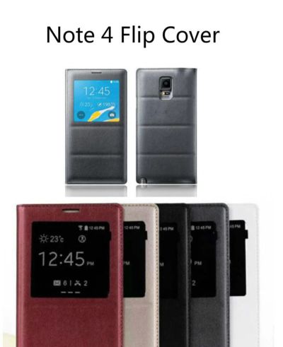 Лот: 5158208. Фото: 1. флип кейс графит для samsung note... Чехлы, бамперы