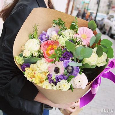 Лот: 8241275. Фото: 1. Сборный букет. Цветы на Щорса... Свежие цветы