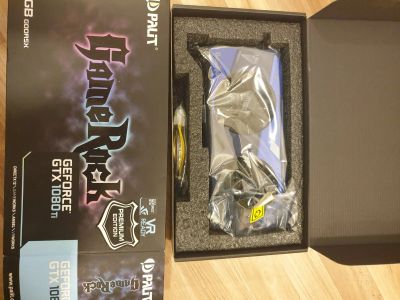 Лот: 16542884. Фото: 1. На гарантии Palit Game Rock 1080... Видеокарты