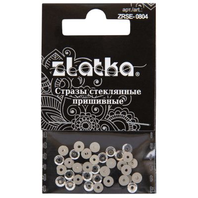 Лот: 25011889. Фото: 1. Страз "Zlatka" ZRSE-0804 Crystal... Материалы для ручной работы