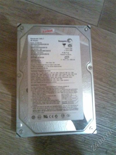 Лот: 2178991. Фото: 1. Жесткий диск Seagate ST340014A... Жёсткие диски (HDD)