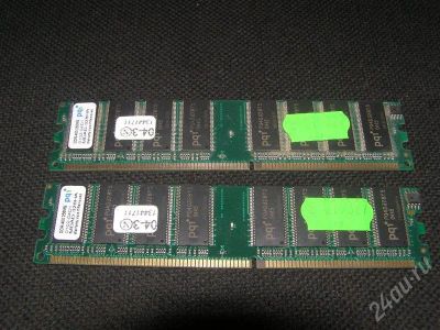 Лот: 360866. Фото: 1. DDR400 2x256Mb. Оперативная память