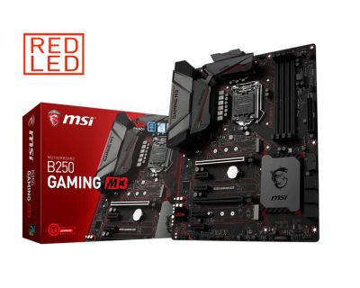 Лот: 15267289. Фото: 1. MSI B250 Gaming M3 + intel celeron... Материнские платы