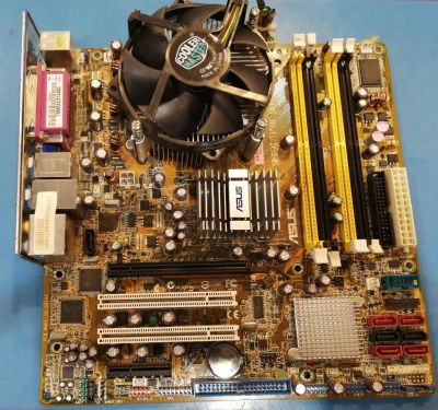 Лот: 16661322. Фото: 1. Материнская плата 775 ASUS P5B-VM... Материнские платы