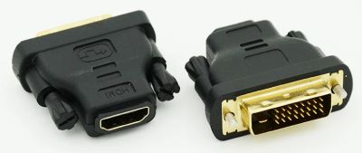 Лот: 18234926. Фото: 1. Переходник DVI D (M) - HDMI (F... Шлейфы, кабели, переходники