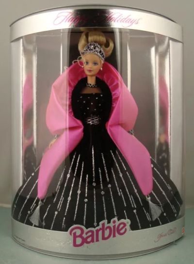 Лот: 6255863. Фото: 1. 1998 Happy Holidays Barbie кукла... Куклы и аксессуары