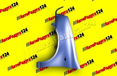 Лот: 18635363. Фото: 1. Крыло ВАЗ 1118 переднее левое... Кузов