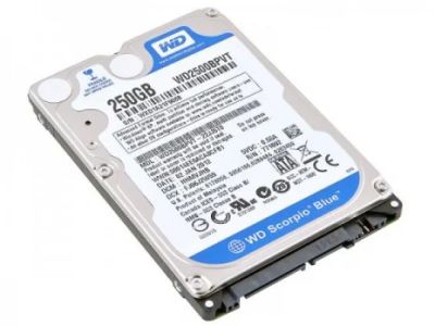 Лот: 5125715. Фото: 1. 250gb Western Digital WD2500BPVT. Жёсткие диски (HDD)