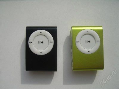 Лот: 352912. Фото: 1. Клон Ipod shuffle 2gb Черный. Плееры