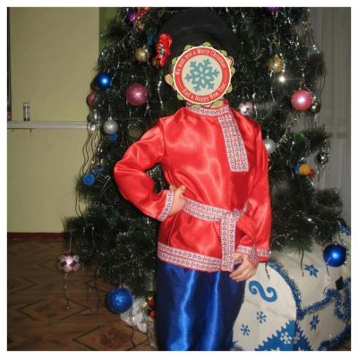 Лот: 6682991. Фото: 1. Русский народный костюм на мальчика... Детские карнавальные, праздничные костюмы