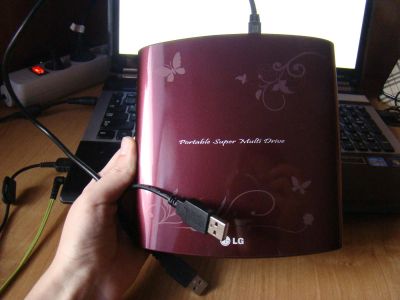 Лот: 6646591. Фото: 1. Портативный внешний привод/Portable... Приводы CD, DVD, BR, FDD