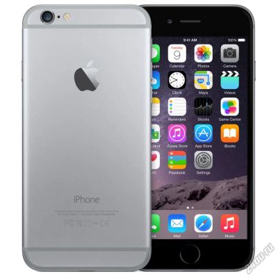 Лот: 5913092. Фото: 1. iPhone 6 64GB Space gray! Новый... Смартфоны