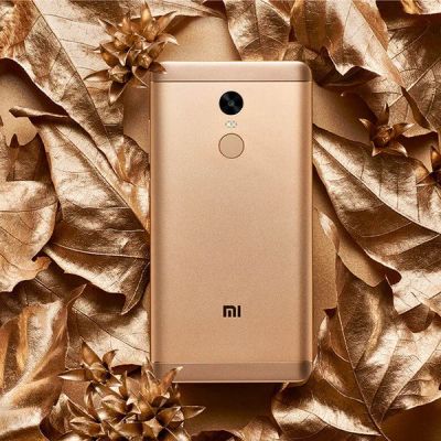 Лот: 10820787. Фото: 1. Цвет Золото Xiaomi Redmi Note... Смартфоны