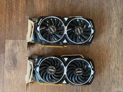 Лот: 18208629. Фото: 1. видеокарты rx 570 и rx 470 4 гб. Видеокарты