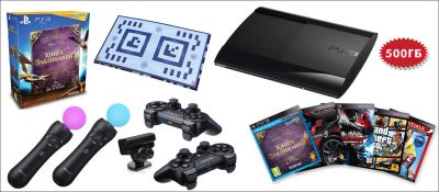 Лот: 4817836. Фото: 1. Sony PlayStation 3 (500 ГБ... Игры для консолей