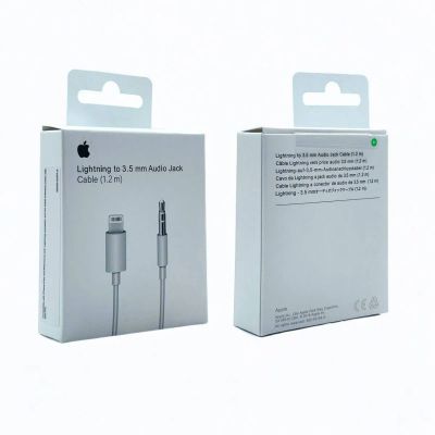 Лот: 25795118. Фото: 1. Кабель для APPLE LIGHTNING->AUX... Шнуры, кабели, разъёмы