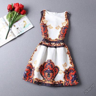 Лот: 5176234. Фото: 1. Платье с узорами, рисунком, ажурное. Платья
