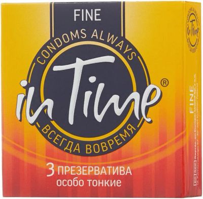 Лот: 23719336. Фото: 1. in Time Fine Презервативы особо... Лекарства