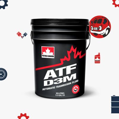Лот: 10373480. Фото: 1. Автомасло Petro-Canada ATF D3M... Масла, жидкости