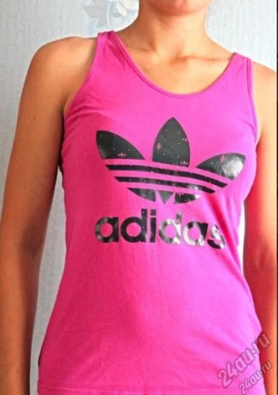 Лот: 5886871. Фото: 1. Майка Adidas. Футболки, топы и майки