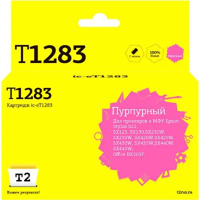 Лот: 24479487. Фото: 1. Картридж T2 IC-ET1283/T1283. Картриджи, расходные материалы