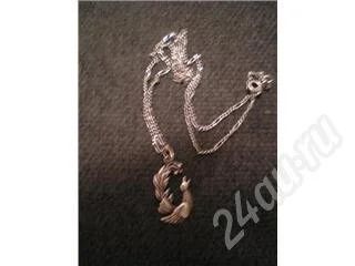 Лот: 164604. Фото: 1. Цепочка с подвеской, серебро 925. Цепочки