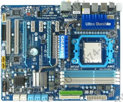 Лот: 1764878. Фото: 1. GIGABYTE GA-MA790FXT-UD5P. Материнские платы