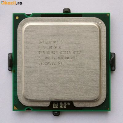 Лот: 5257534. Фото: 1. Entel Pentium D945 3.40GHz/4m... Процессоры
