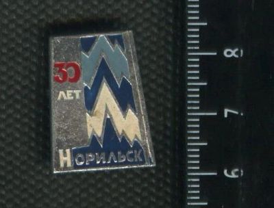 Лот: 15083003. Фото: 1. (№ 4243) значки Норильск. Сувенирные