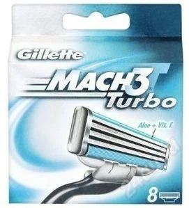 Лот: 3094757. Фото: 1. Gillette Mach3 Turbo кассеты 8шт... Другое (красота и здоровье)