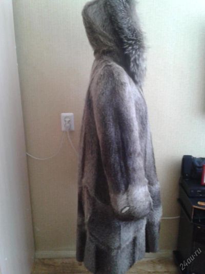 Лот: 6476611. Фото: 1. шуба из меха нутрии -2. Верхняя одежда