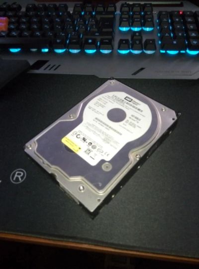 Лот: 10883709. Фото: 1. HDD WD1600JS. Жёсткие диски (HDD)