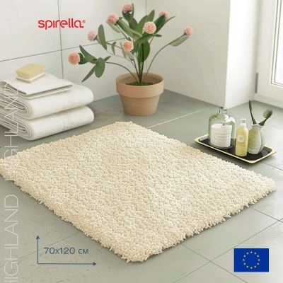 Лот: 24943481. Фото: 1. Коврик для ванной 70x120см Spirella... Аксессуары для ванной