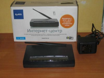 Лот: 10772893. Фото: 1. Модем zyxel p660htw2 ee интернет-центр. Маршрутизаторы (роутеры)