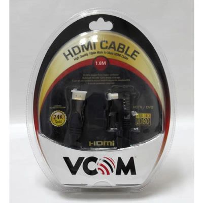 Лот: 24949036. Фото: 1. Кабель HDMI(m) - HDMI(m) 1.8м... Шлейфы, кабели, переходники