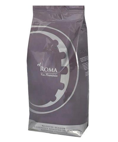 Лот: 21772205. Фото: 1. Кофе в зернах Caffe El roma Via... Чай, кофе, какао