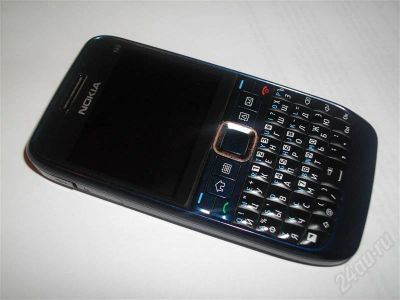 Лот: 644773. Фото: 1. Nokia E63 ULTRAMARINE BLUE. Смартфоны