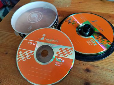 Лот: 21574529. Фото: 1. CD-R диски, 7шт. CD, DVD, BluRay