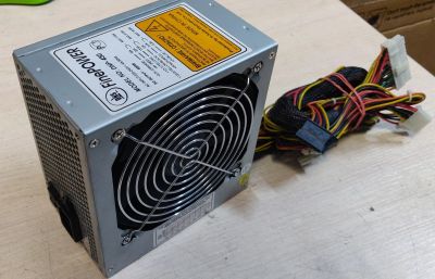 Лот: 18080483. Фото: 1. Блок питания ATX FinePower 400... Корпуса, блоки питания